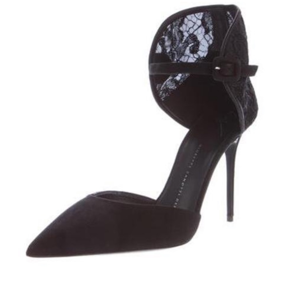NWT Giuseppe Zanotti Suede Pumps